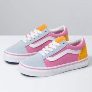 KIDS COLOR BLOCK OLD SKOOL VANS